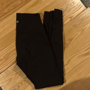 Lululemon Wunder under luon leggings size 6